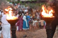 Palaki Utsava up to Shri Durgaparameshwari Temple, Baddukuli Chitrapur Eka Jyotisha Samiksha, a Presentation by Dr Vivek Balse (Pic Courtesy Shri Dinesh Karkal)